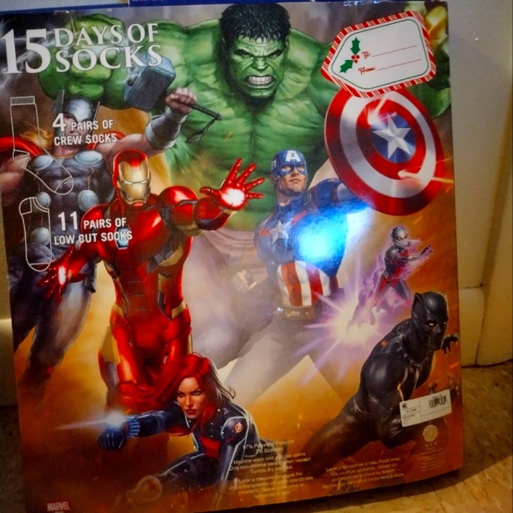 Marvels 15 Days of Socks